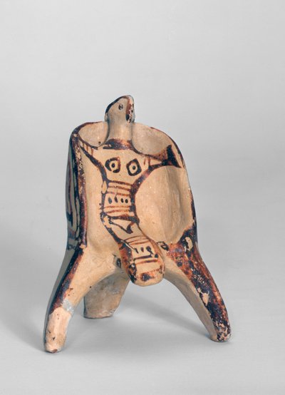 Enthroned Idol by Mycenaean